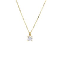 Collana Domar Collana oro 9k in Oro giallo Cubic Zirconia COOR-188-280